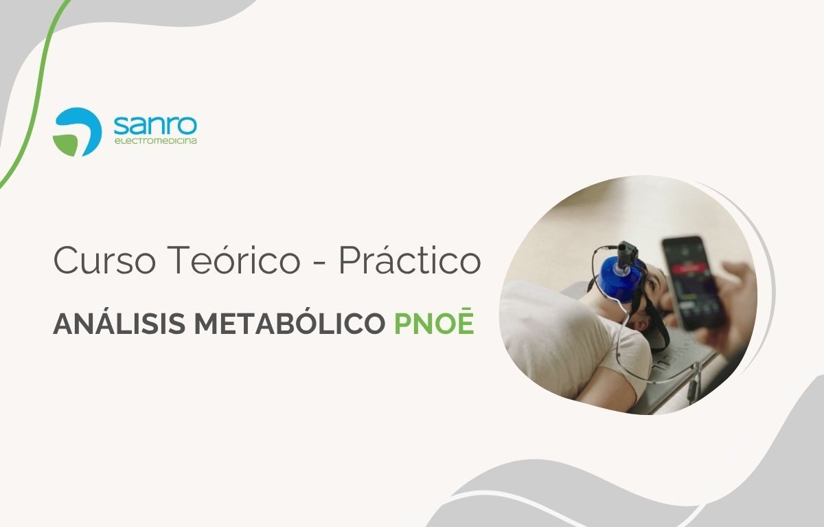 Sesión de formación clínica sobre análisis respiratorio con tecnología PNOE en Sanro Electromedicina