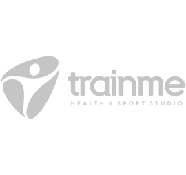 Trainme - logo en gris