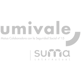 Umivale - logo en gris
