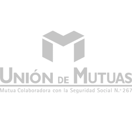 Union de mutuas - logo en gris